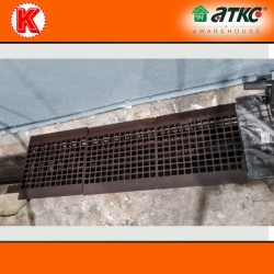 Koyomat 9'' x 12'' Heavy Duty Drain Cover Brown Penutup Longkang