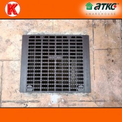 Koyomat 12'' x 12'' Heavy Duty Drain Cover Brown Penutup Longkang