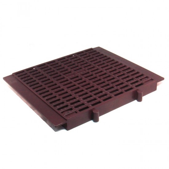 Koyomat 12'' x 12'' Heavy Duty Drain Cover Brown Penutup Longkang