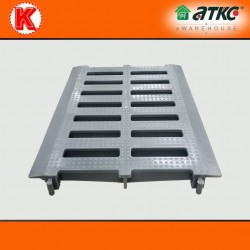 Koyomat 9'' x 15'' Heavy Duty Deluxe Drain Cover Grey Penutup Longkang