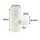 Bina Plastic UPVC Fittings Equal Single Branch 1 1/4" 32MM Bina Plastic UPVC Fittings Equal Single Branch 1 1/4" 32MM