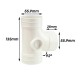 Bina Plastic UPVC Fittings Equal Single Branch 2" 50MM Bina Plastic UPVC Fittings Equal Single Branch 2" 50MM