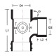 Bina Plastic UPVC Fittings Equal Single Branch 3" 82MM Bina Plastic UPVC Fittings Equal Single Branch 3" 82MM