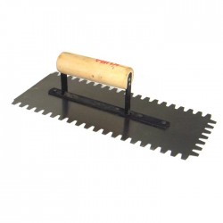 Steel Plastering Trowel Coarse Teeth 4 1/2" (W) x 11" (L)