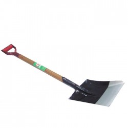 Square Shovel with Wooden Handle