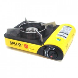 Milux KK-2012 Portable Single Burner Gas Stove with Auto Release