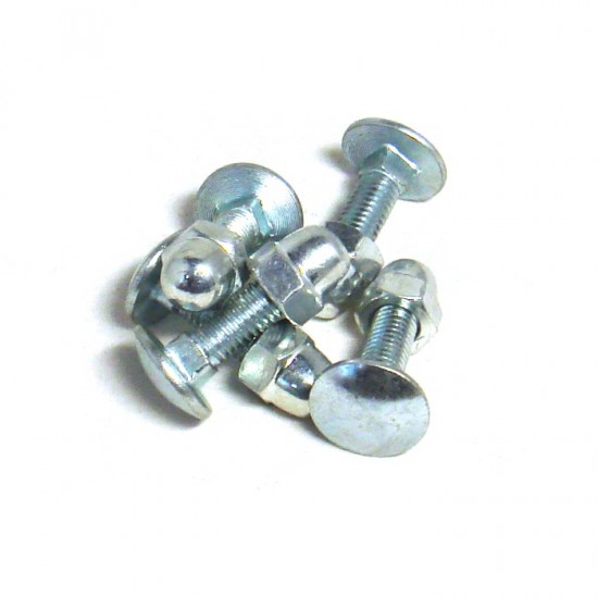 Galvanized Carriage Bolts & Nuts 5/16" x 1" (L) with Cap Nut (5 SETS/PKT)