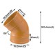 Bina Plastic UPVC Underground Fittings 135° Plain Bend 4" 110MM