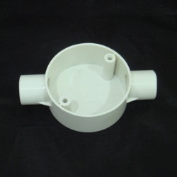 PVC Conduit Fittings Through Two Way Box 1" (25MM)