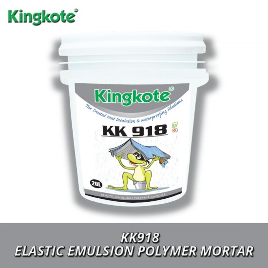 Kingkote KK918 Elastic Emulsion Polymer Mortar 20L Kingkote KK918 Elastic Emulsion Polymer Mortar 20L