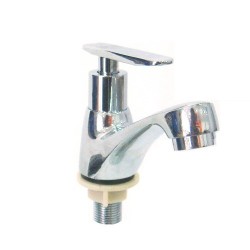 Bob 737-F Elegant Design Chrome Basin Pillar Tap 1/2"