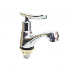 Bob 737-K Elegant Design Chrome Basin Pillar Tap 1/2"