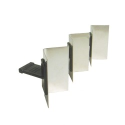 Stainless Steel External Angle Mould 3" (3 Types)