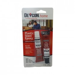 Devcon S-5 High Strength Plastic Steel Epoxy Tube Carded 2 OZ (56.8GM)