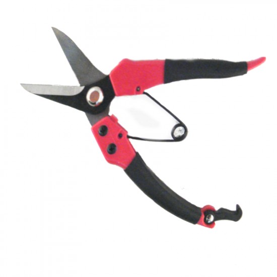 Tiger #K-802 Wholly Heat Treated Carbon Steel Straight Blade Pruning Shears with Rubber Grip Handle 8" Tiger #K-802 Wholly Heat Treated Carbon Steel Straight Blade Pruning Shears with Rubber Grip Handle 8"