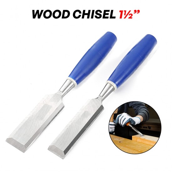 Sunny "Blue Chip" Bevel Edge Wood Chisel 1 1/2" (40mm) Sunny "Blue Chip" Bevel Edge Wood Chisel 1 1/2" (40mm)