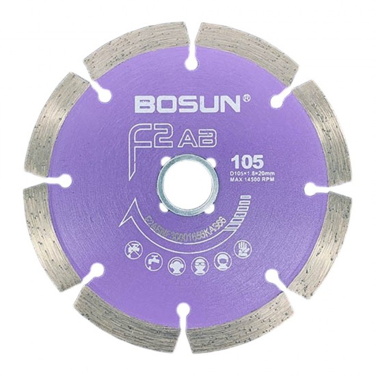 Bosun F2AB Diamond Wheel Abrasive 4" 105MM (D) x 1.8MM (T) x 20MM (AS)