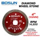 Bosun F4ST Diamond Wheel Stone 4" 105MM (D) x 2.0MM (T) x 20MM (AS)