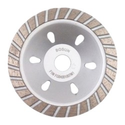 Bosun F1W #6259 Turbo Cup Wheel 4" 105MM (D) x 5MM (T) x 16MM (BD)