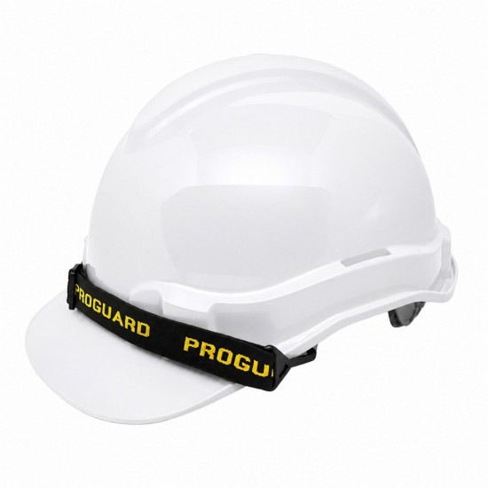 Proguard HG1-PHSL Safety Helmet with Slide Lock System - Yellow/White/Blue Proguard HG1-PHSL Safety Helmet with Slide Lock System - Yellow/White/Blue