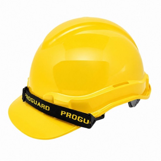 Proguard HG1-PHSL Safety Helmet with Slide Lock System - Yellow/White/Blue Proguard HG1-PHSL Safety Helmet with Slide Lock System - Yellow/White/Blue