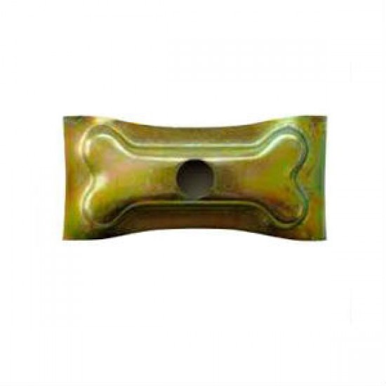 FTW Flat Rib Washer for Wood Batters 105MM (H) x 50MM (W) x ~3MM (T)