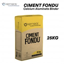 Kerneos Cement Fondu Calcium Aluminate-based Hydraulic Binder Ciment 25KG