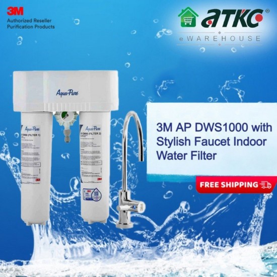 3M Water Filter | 3M AP DWS1000 with Stylish Faucet Indoor Water Filter 3M Water Filter | 3M AP DWS1000 with Stylish Faucet Indoor Water Filter