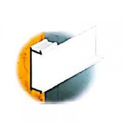 PVC U30 Groove Joint 30MM x 12MM x 40MM x 2M (L)