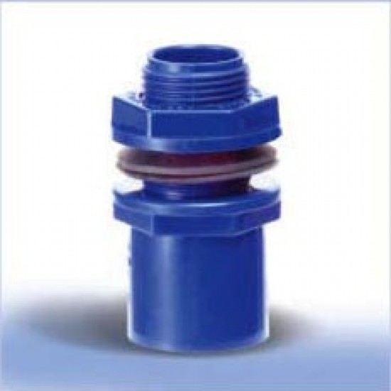 Acrylonitrile Butadiene System (ABS) Fittings V-Tank Connector 3/4" (20mm) Acrylonitrile Butadiene System (ABS) Fittings V-Tank Connector 3/4" (20mm)