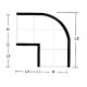 PVC Fittings Equal Elbow 3/4" (20MM)