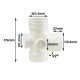 Bina Plastic UPVC Fittings Equal Single Branch I/O 6" x 4" (160MM x 110MM) Bina Plastic UPVC Fittings Equal Single Branch I/O 6" x 4" (160MM x 110MM)