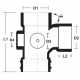 Bina Plastic UPVC Fittings Equal Single Branch I/O 6" x 4" (160MM x 110MM) Bina Plastic UPVC Fittings Equal Single Branch I/O 6" x 4" (160MM x 110MM)
