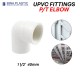Bina Plastic UPVC Fittings P/T Elbow 1 1/2" 40MM Bina Plastic UPVC Fittings P/T Elbow 1 1/2" 40MM