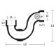 Bina Plastic UPVC Fittings P-Trap Plain 4" 110MM Bina Plastic UPVC Fittings P-Trap Plain 4" 110MM