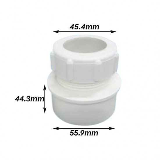 Bina Plastic UPVC Fittings Access Plug 2" 50MM Bina Plastic UPVC Fittings Access Plug 2" 50MM