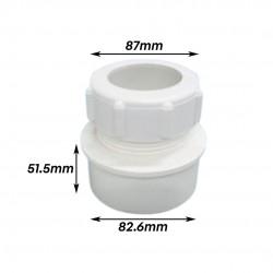 Bina Plastic UPVC Fittings Access Plug 3" 82MM