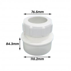 Bina Plastic UPVC Fittings Access Plug 4" 110MM