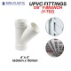 Bina Plastic UPVC Fittings 135° Y-Branch (Y-Tee) 6" x 4" (160MMx110MM) Bina Plastic UPVC Fittings 135° Y-Branch (Y-Tee) 6" x 4" (160MMx110MM)