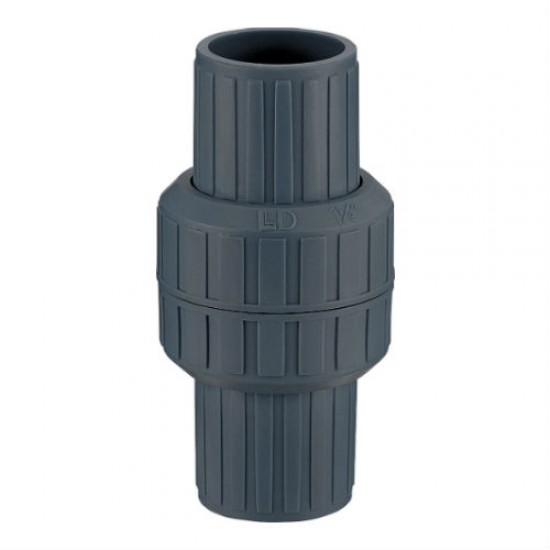 PVC Check Valve LD807 3/4" (Threaded End)