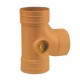 Bina Plastic UPVC Underground Fittings Equal Single Branch 6" 160MM Bina Plastic UPVC Underground Fittings Equal Single Branch 6" 160MM