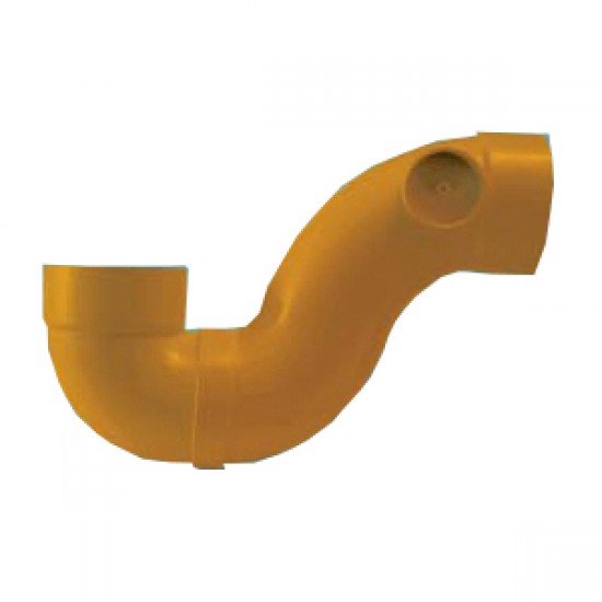 Bina Plastic UPVC Underground Fittings P-Trap Plain 4" 110MM