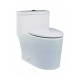 Inno Sericite WC1023 Cryolite Wash Down One Piece Water Closet S-Trap (WHITE)