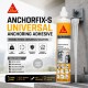 Sika AnchorFix-S Universal Anchoring Adhesive 300ML - Light Grey