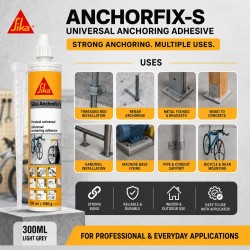 Sika AnchorFix-S Universal Anchoring Adhesive 300ML - Light Grey