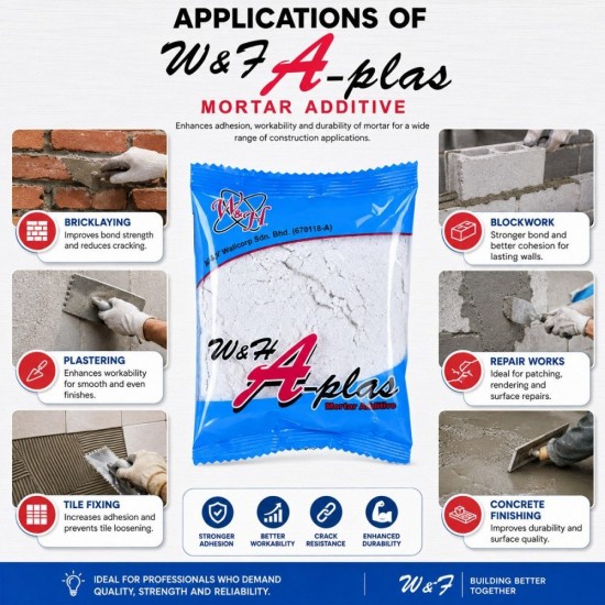 W&H A-Plas Mortar Additive 100G