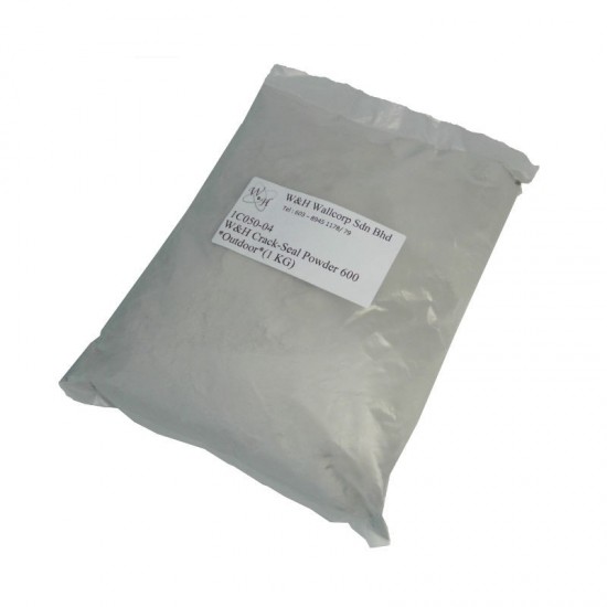 W&H Crack-Seal Powder Compound (300/600) Outdoor 1KG (Grey) W&H Crack-Seal Powder Compound (300/600) Outdoor 1KG (Grey)