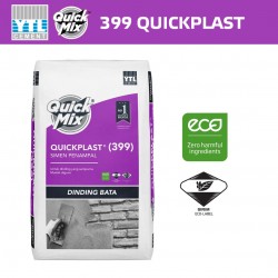 YTL QuickMix 399 Quick Plast Top Quality Plastering Cement For Brickwalls & Blockwall 40KG