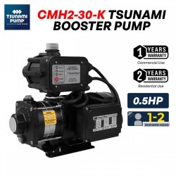 Tsunami Pump CMH2-30-K Water Booster Pump 0.5HP/370W