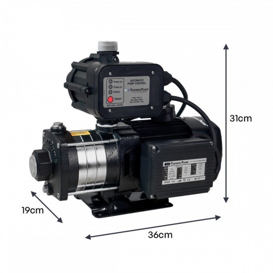 Tsunami Pump CMH2-40-K Water Booster Pump 0.75HP/550W